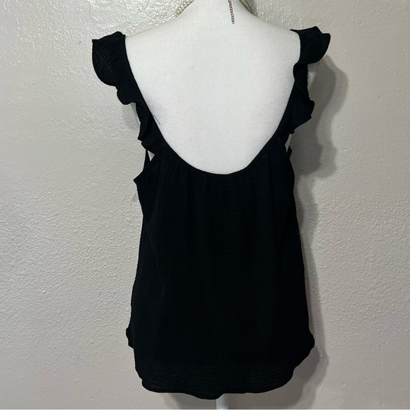 SUPPLY AND DEMAND Women’s Black Top Short Sleeve Size Large NWOT - Picture 3 of 5
